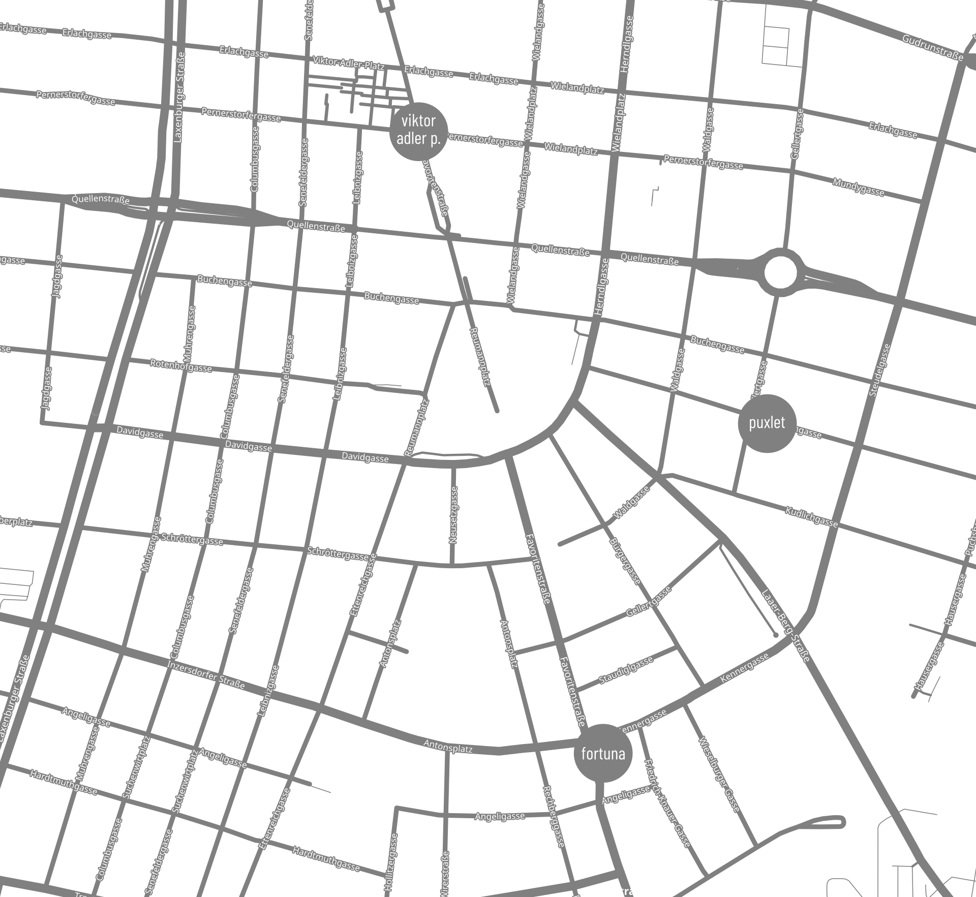 Graetzlrauschen Agora Karte